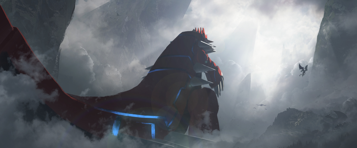 This is a pixiv picture whose title is 大地の化身.