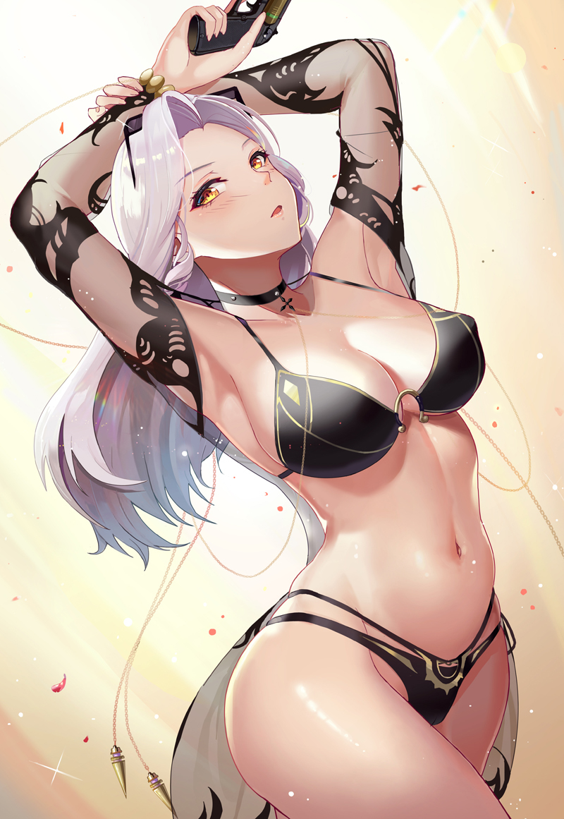 This is a pixiv picture whose title is 卡米拉（水着）.