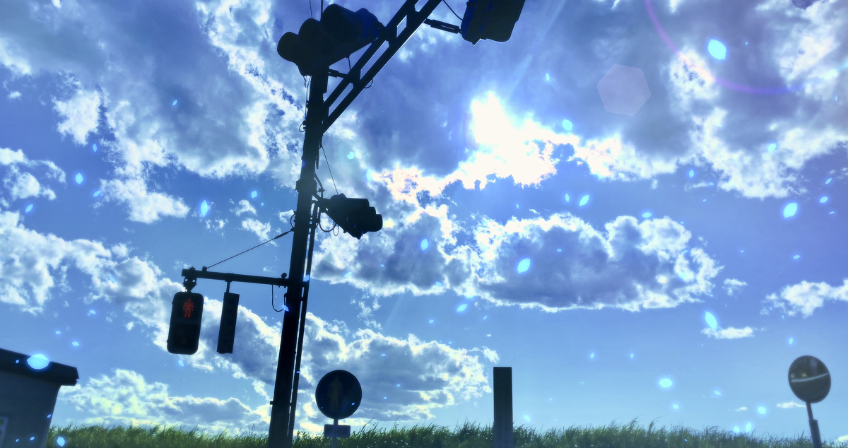 This is a pixiv picture whose title is 青空.