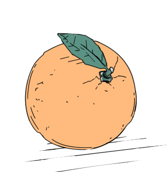 This is a pixiv picture whose title is オレンジ　スケッチ.