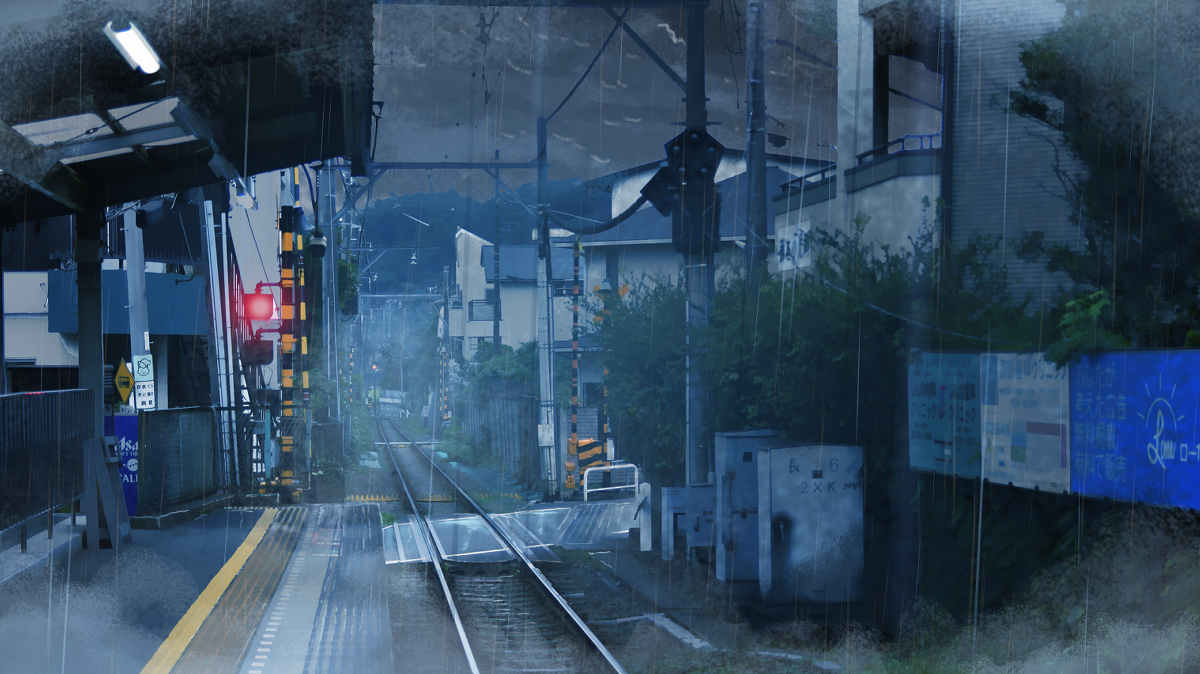 This is a pixiv picture whose title is Rain.