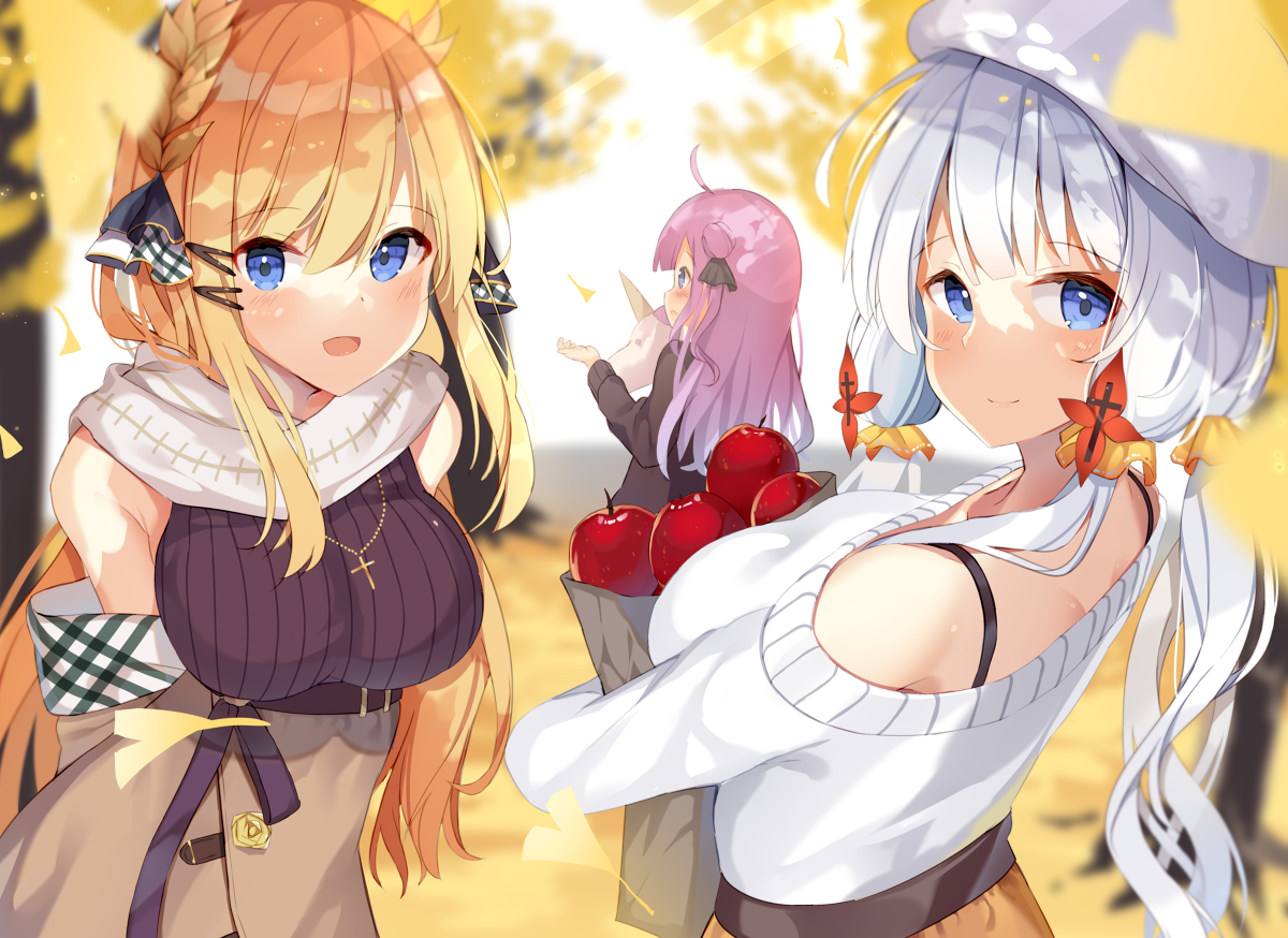 This is a pixiv picture whose title is 秋ですね.