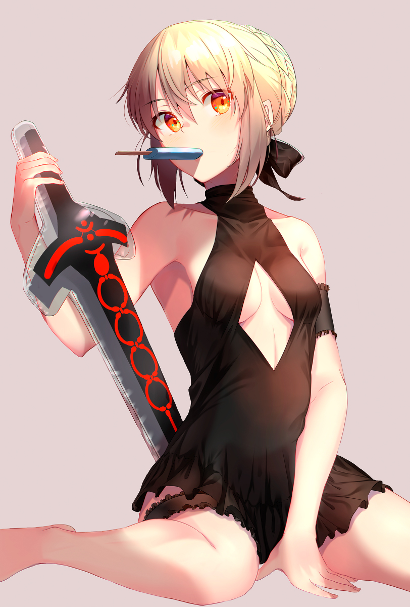 This is a pixiv picture whose title is アルトリアオルタさん.