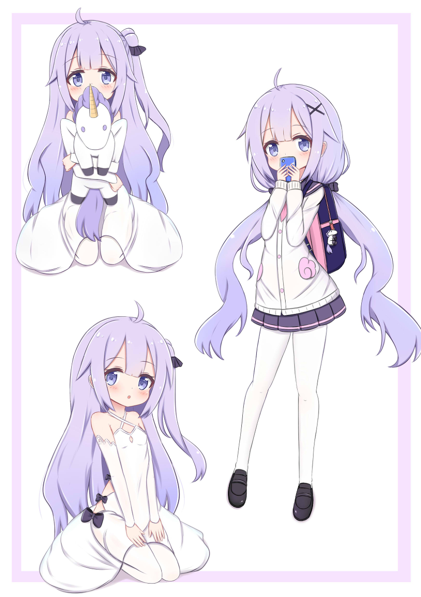 This is a pixiv picture whose title is ユニコーン.