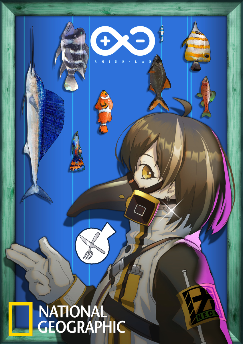 This is a pixiv picture whose title is PENGUIN ❤ FISH.