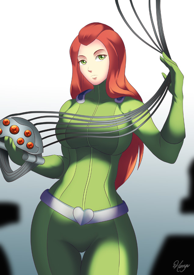 This is a pixiv picture whose title is Samantha "RoboVirus Infection".