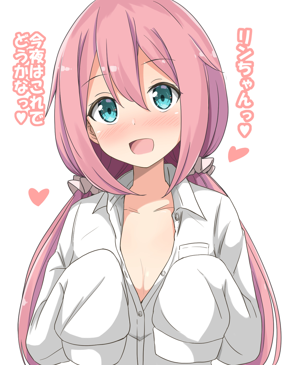 This is a pixiv picture whose title is 裸ワイシャツなでしこ～.