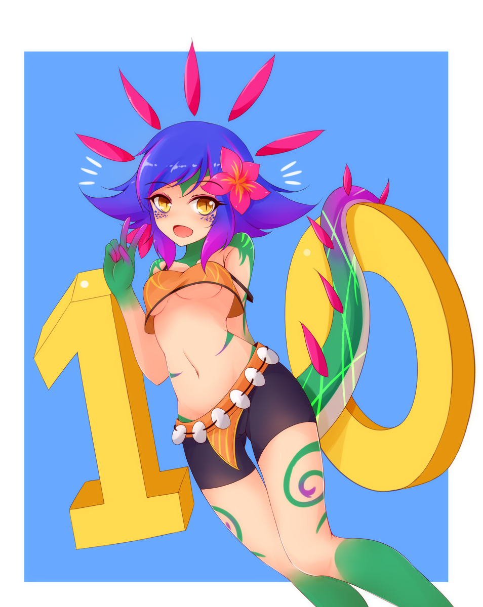 This is a pixiv picture whose title is 祝LoL10周年！.