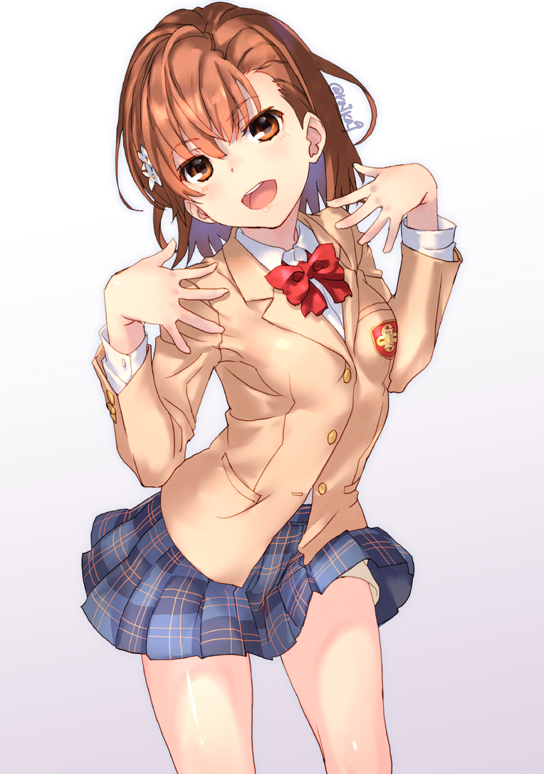 This is a pixiv picture whose title is 御坂美琴写真集１０用.