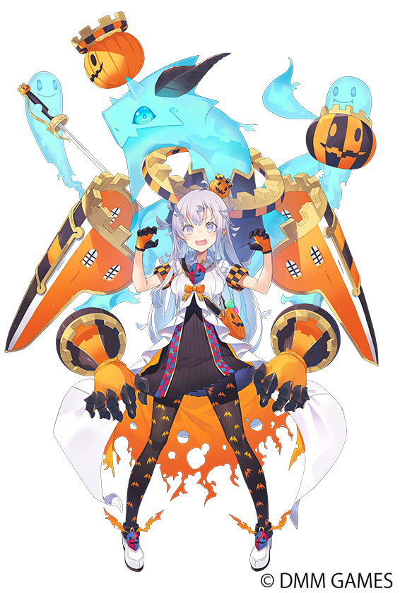 This is a pixiv picture whose title is (お仕事)御城プロジェクト:RE 【ﾊﾛｳｨﾝ】ケルフィリー城.