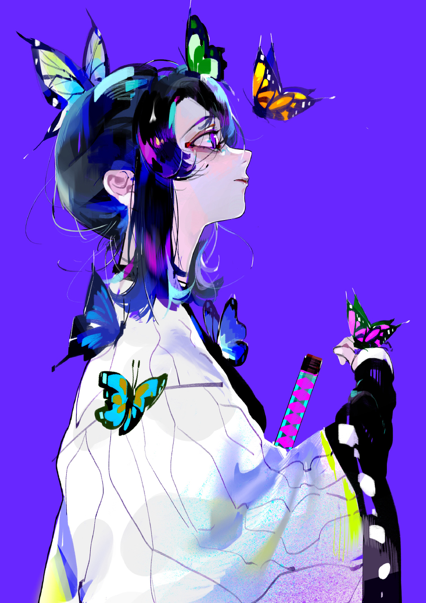 This is a pixiv picture whose title is 🦋.