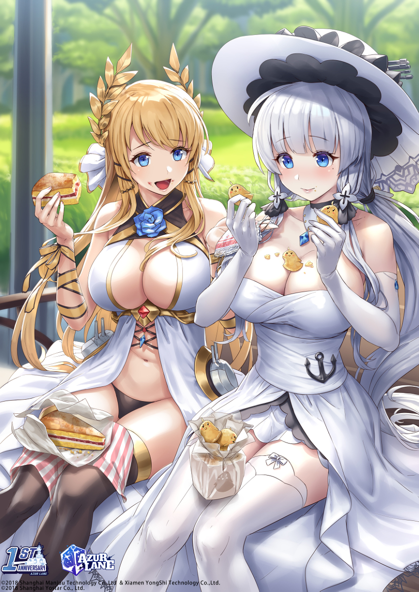 This is a pixiv picture whose title is AzurLane EN 1st Anniversary!.