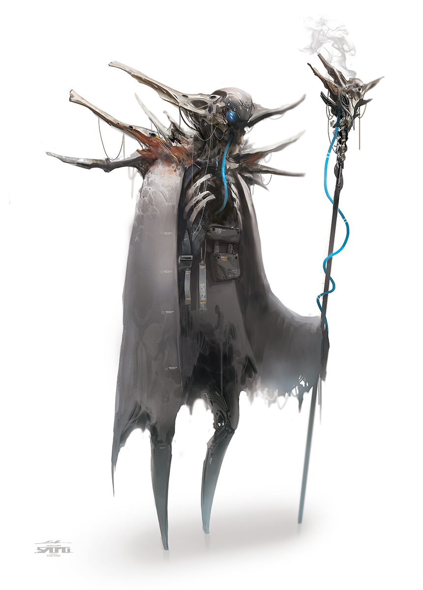 This is a pixiv picture whose title is brainwashing shaman.