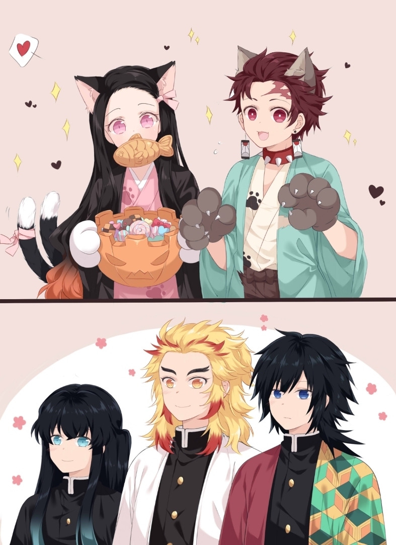 This is a pixiv picture whose title is 万圣节～.