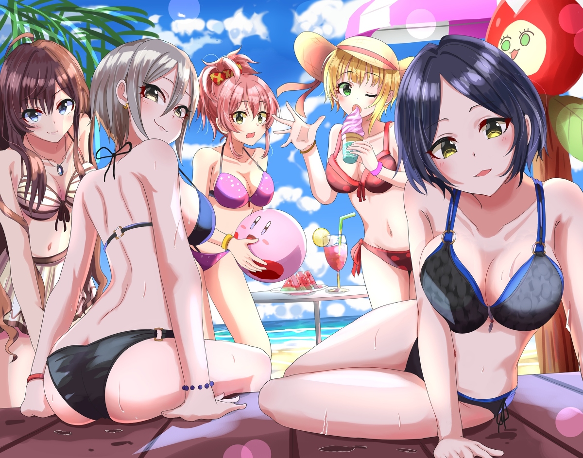 This is a pixiv picture whose title is LIPPSと海.