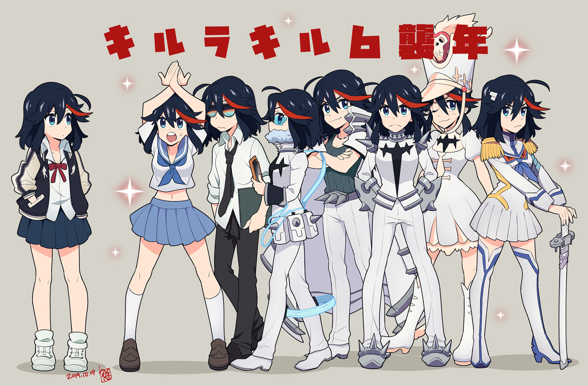 This is a pixiv picture whose title is 6襲年おめでとー！.