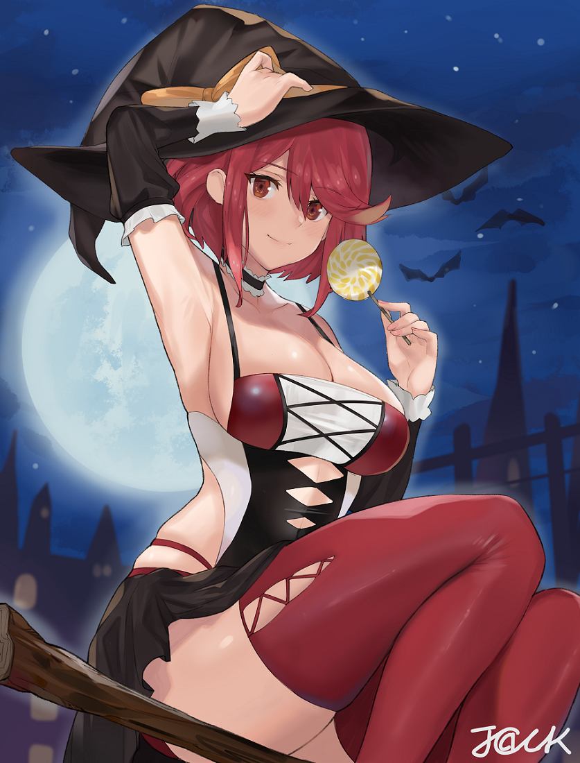 This is a pixiv picture whose title is Halloween Pyra.