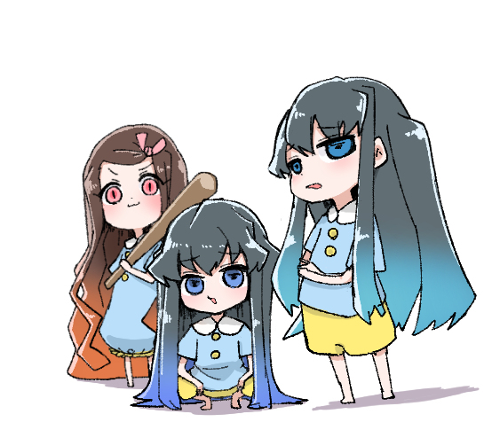 This is a pixiv picture whose title is かかってこいや！.