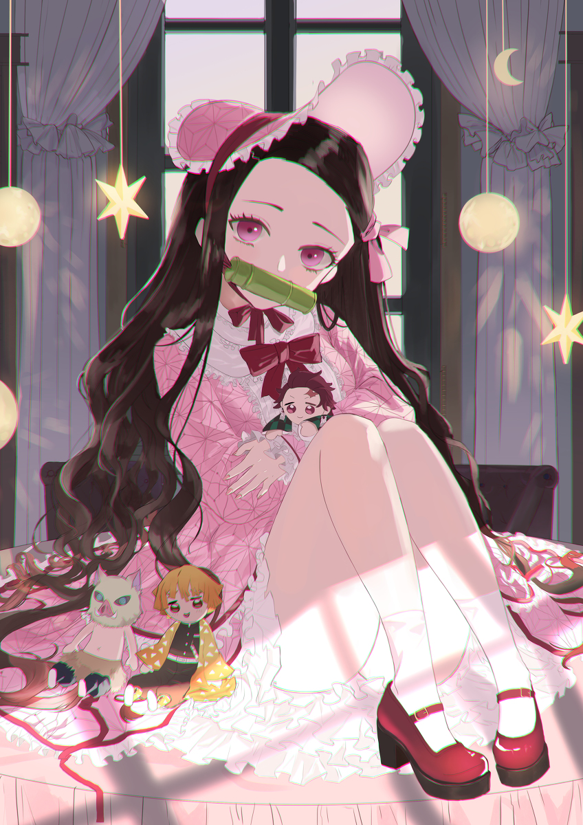 This is a pixiv picture whose title is メルヘン竈門禰豆子.