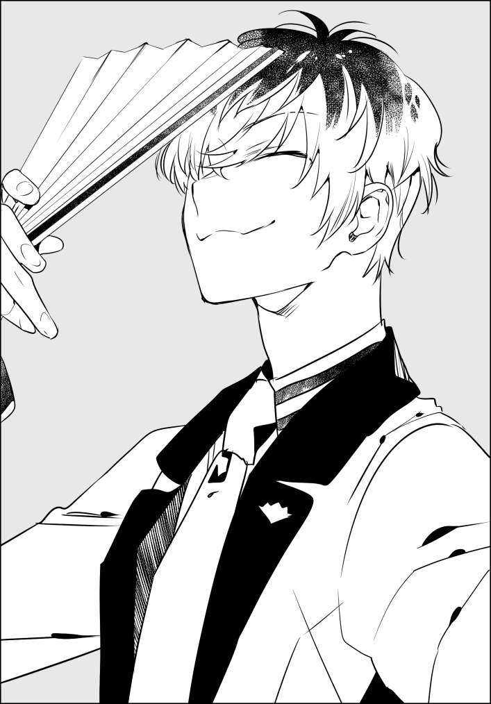 This is a pixiv picture whose title is 白膠木簓.