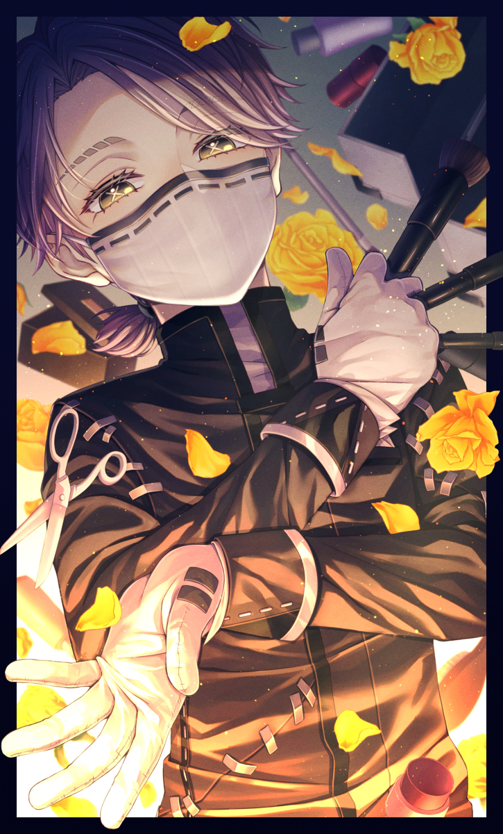 This is a pixiv picture whose title is 納棺師.