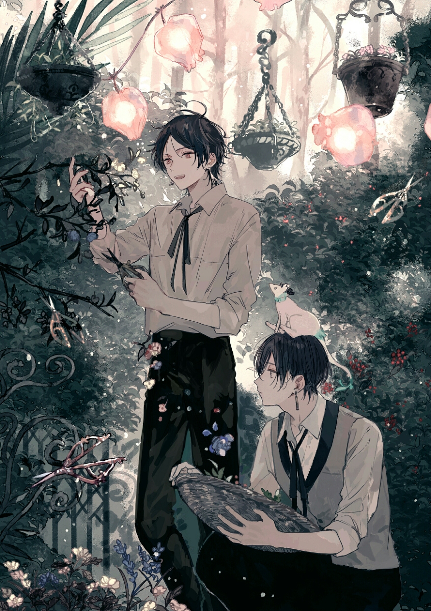 This is a pixiv picture whose title is 創作.