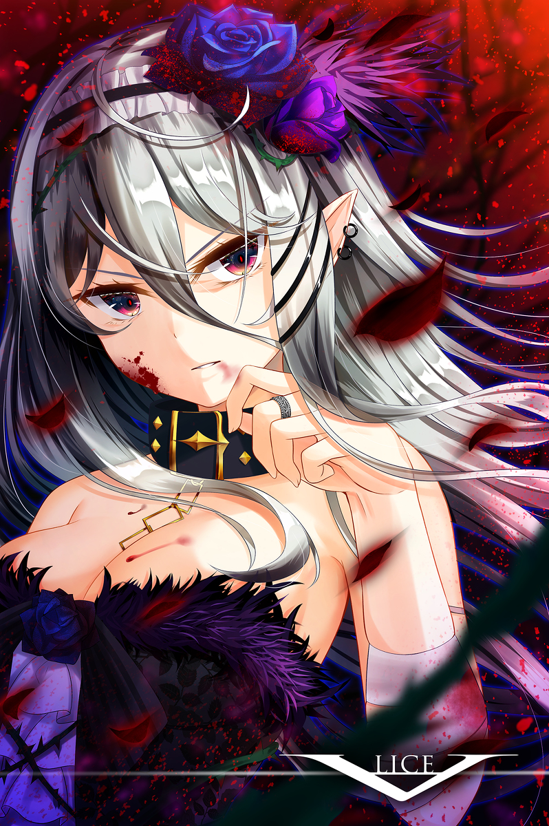 This is a pixiv picture whose title is ∀LICE.