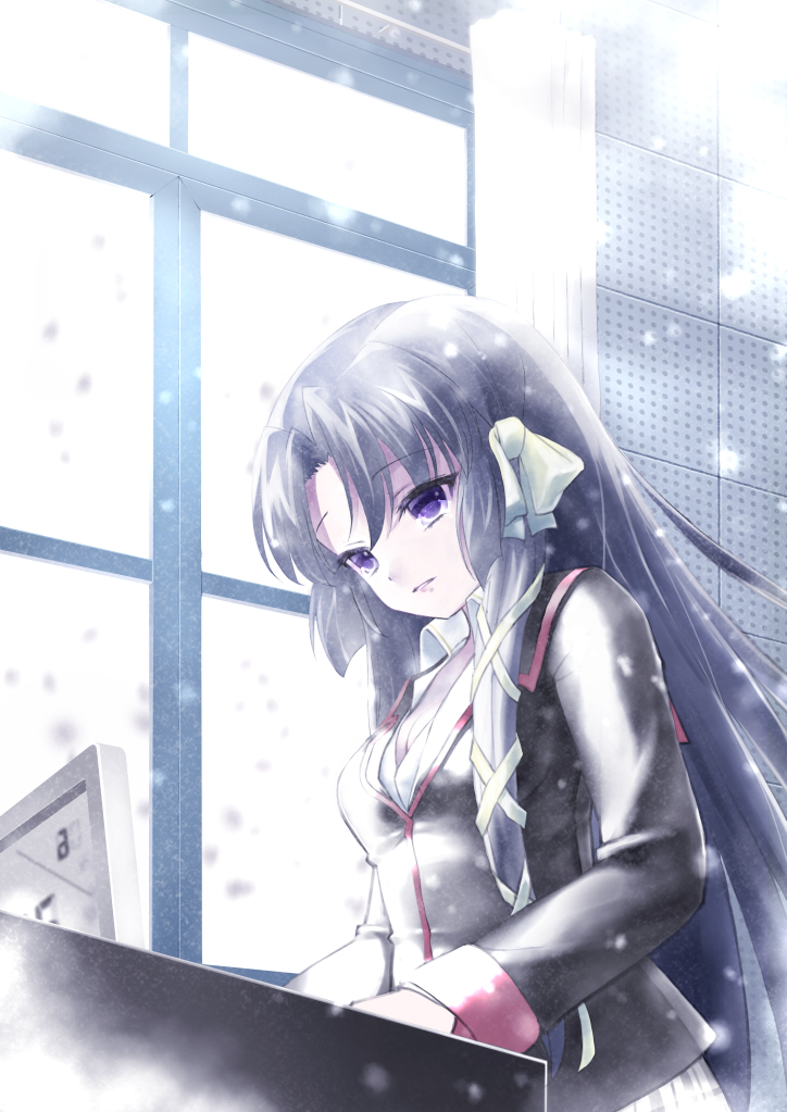 This is a pixiv picture whose title is 君と見た花火は雪のようにきえていく・・・.