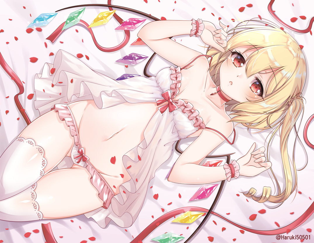 This is a pixiv picture whose title is ベビードールフランちゃん.