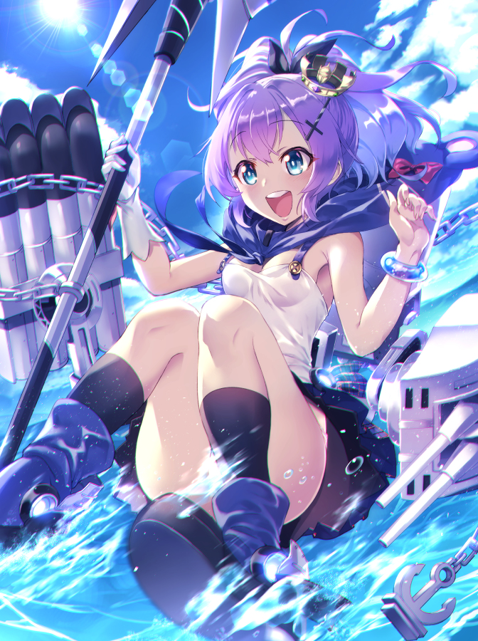 This is a pixiv picture whose title is ジャベリンちゃん.
