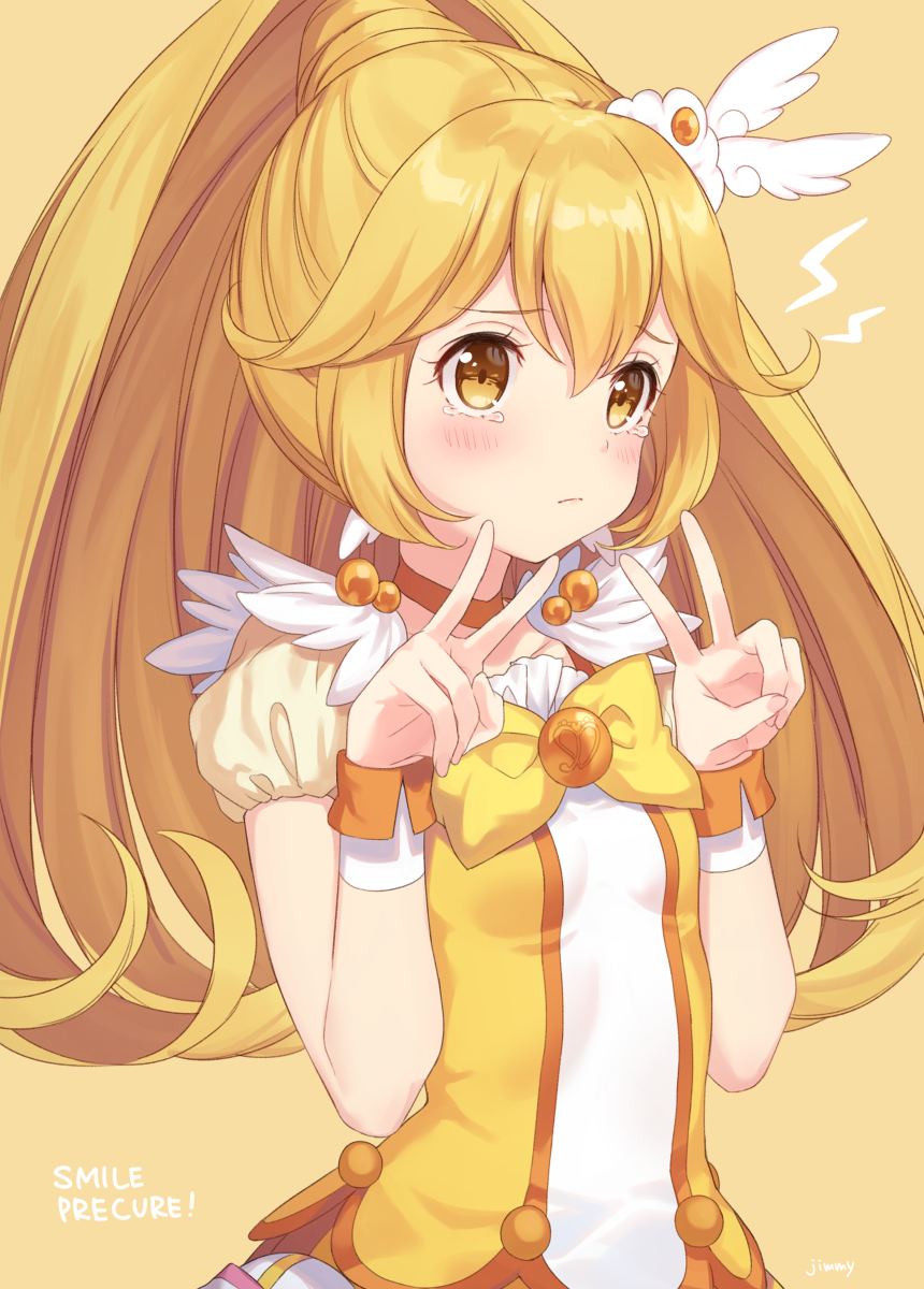This is a pixiv picture whose title is キュアピース.