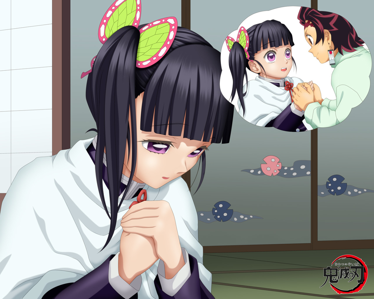 This is a pixiv picture whose title is カナヲ　取り戻した感情.