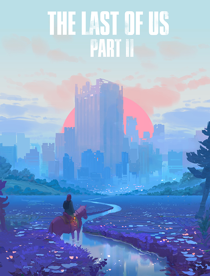 This is a pixiv picture whose title is The Last of Us Part II.