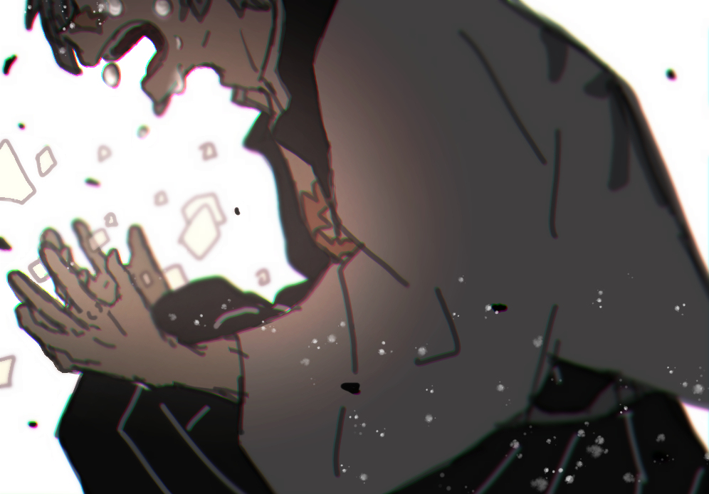 This is a pixiv picture whose title is 神様 どうか、どうか.