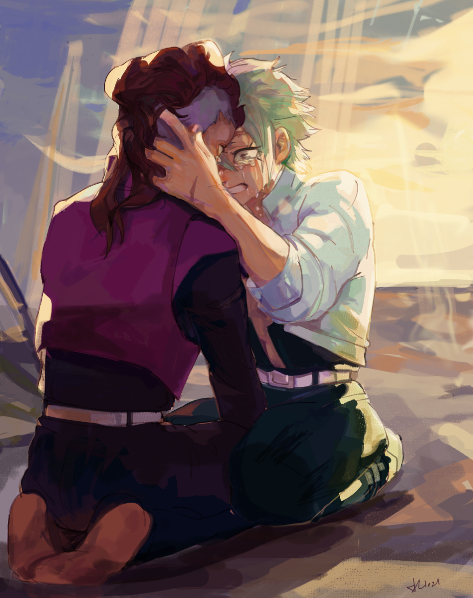 This is a pixiv picture whose title is 兄弟.