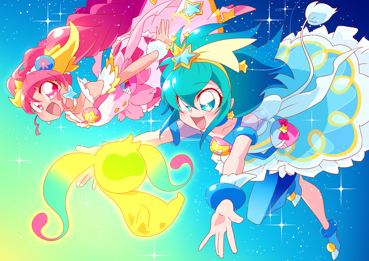 This is a pixiv picture whose title is Twinkle Stars.