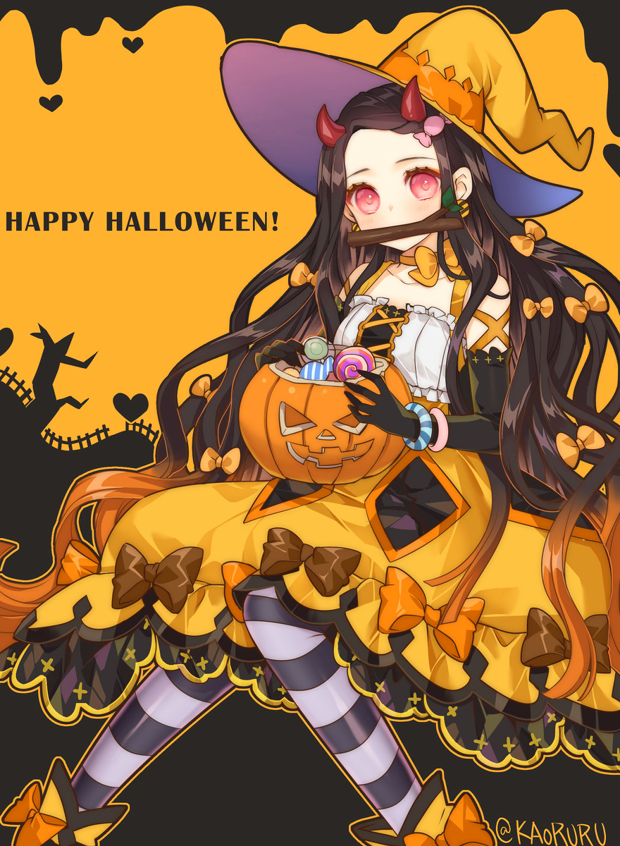 This is a pixiv picture whose title is HALLOWEEN.