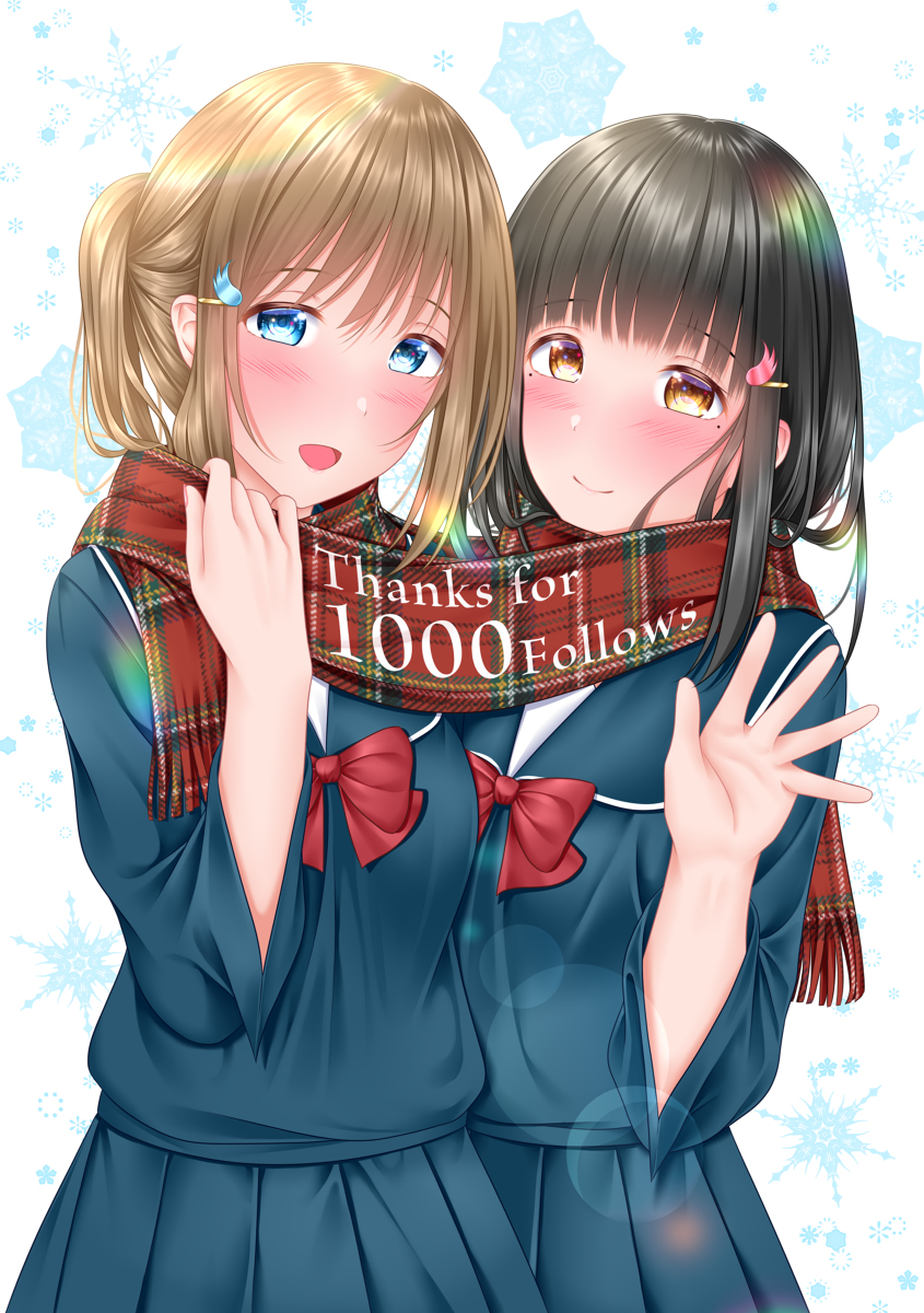 This is a pixiv picture whose title is Twitter1000フォローありがとうございます！！.