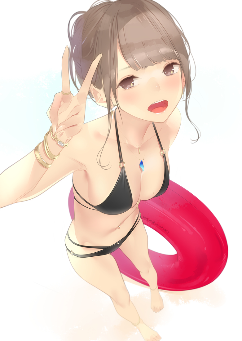 This is a pixiv picture whose title is 夏の思い出.