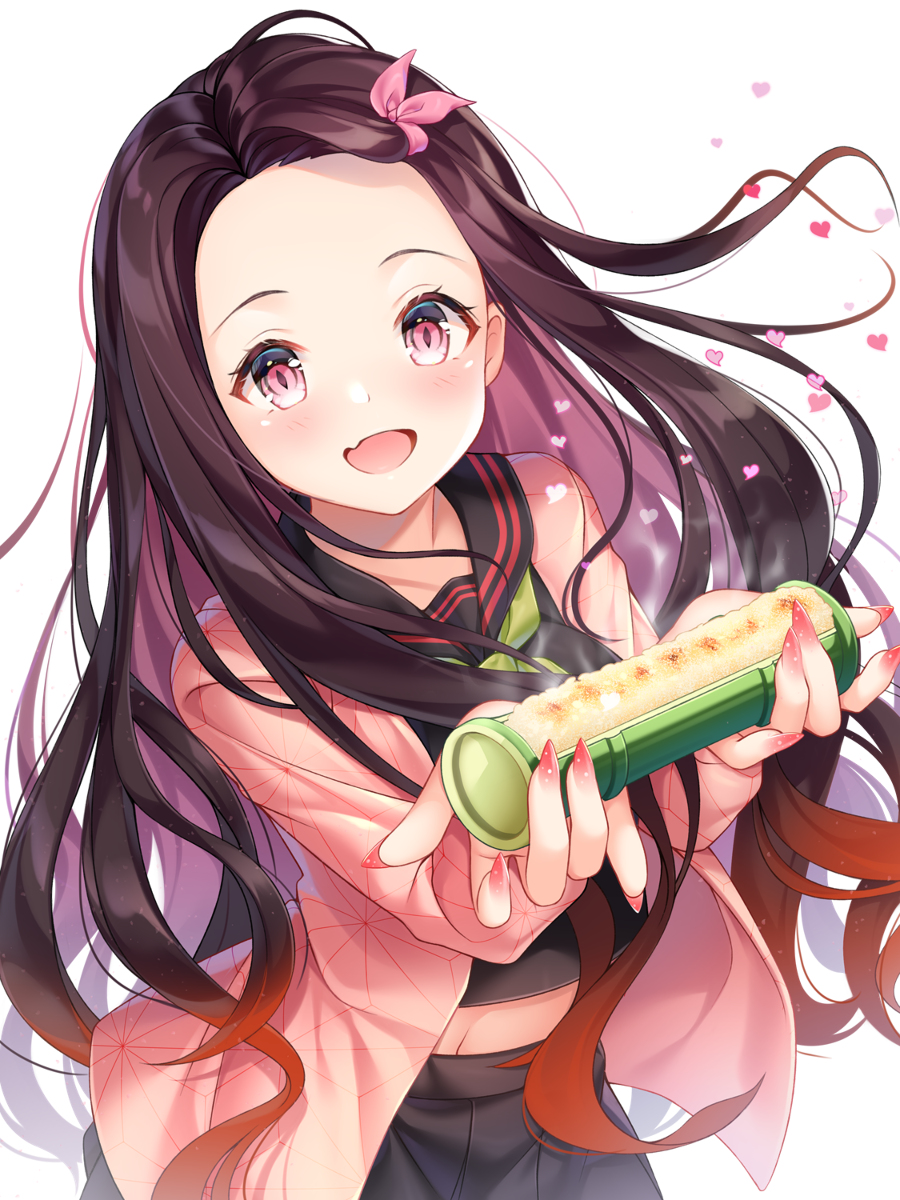 This is a pixiv picture whose title is 禰豆子.