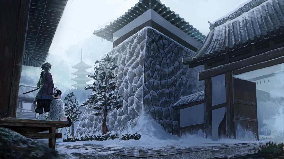 This is a pixiv picture whose title is 共同戦線.