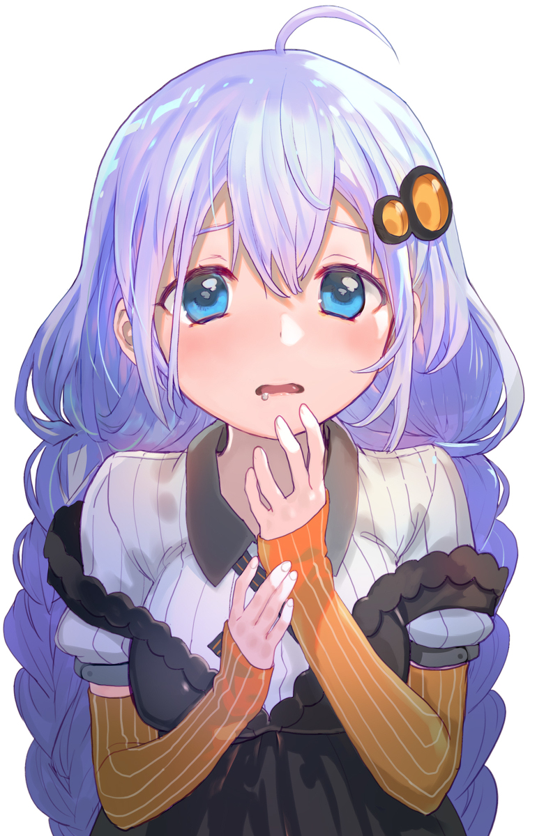 This is a pixiv picture whose title is ものほしげなあかりちゃん.