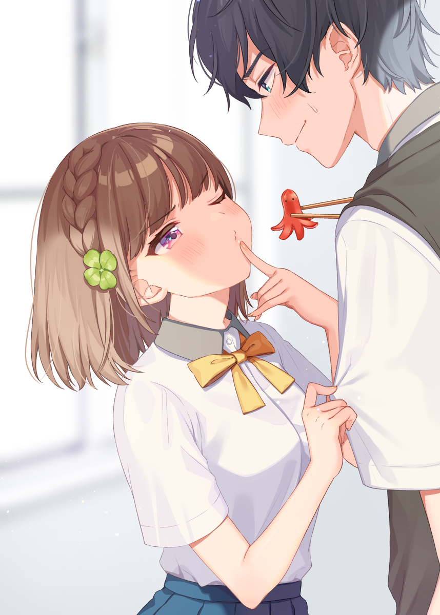 This is a pixiv picture whose title is は・や・く！.