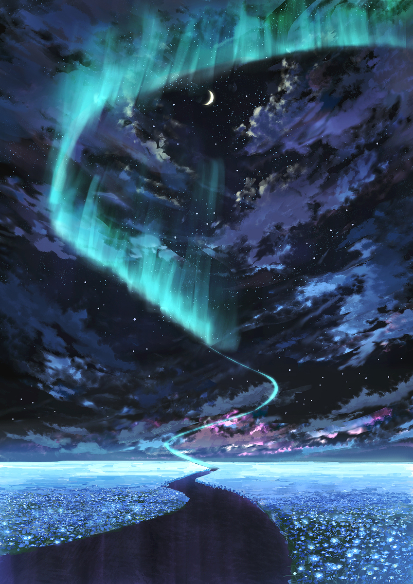 This is a pixiv picture whose title is Road to Heaven.