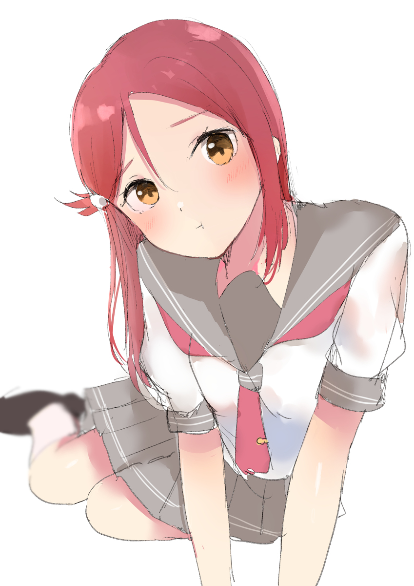 This is a pixiv picture whose title is 構ってほしい.