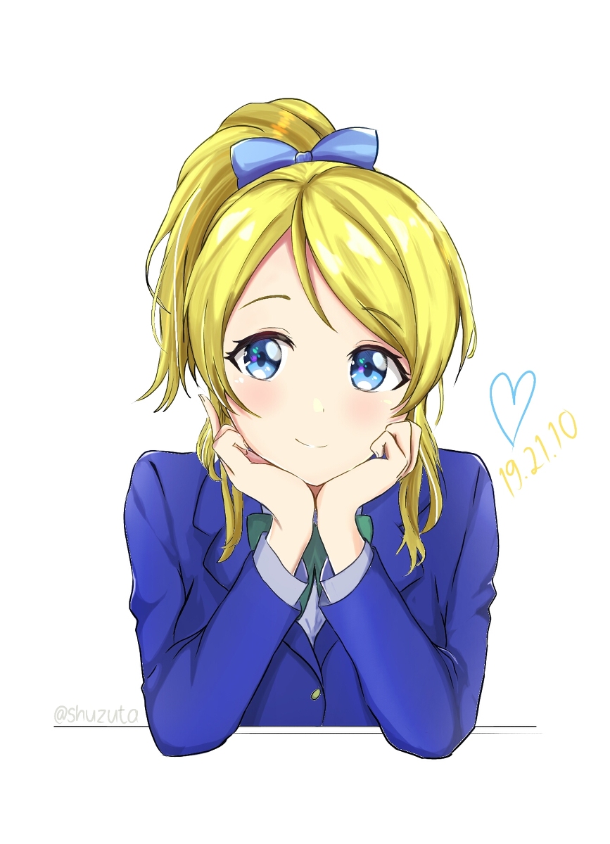 This is a pixiv picture whose title is HAPPY BIRTHDAY ELI 💛💛💛.