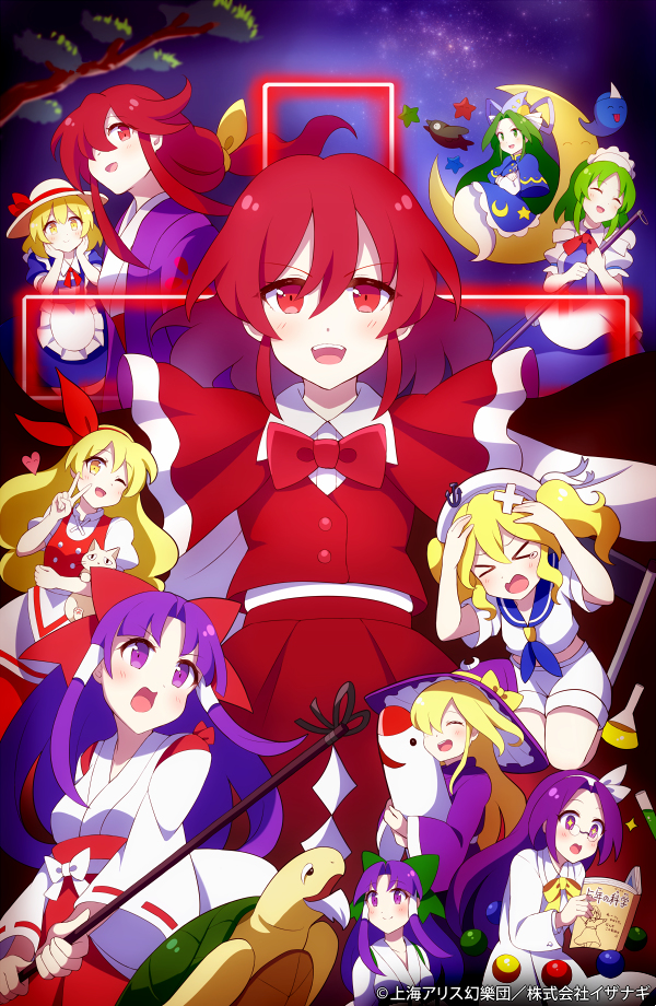 This is a pixiv picture whose title is 東方夢時空.