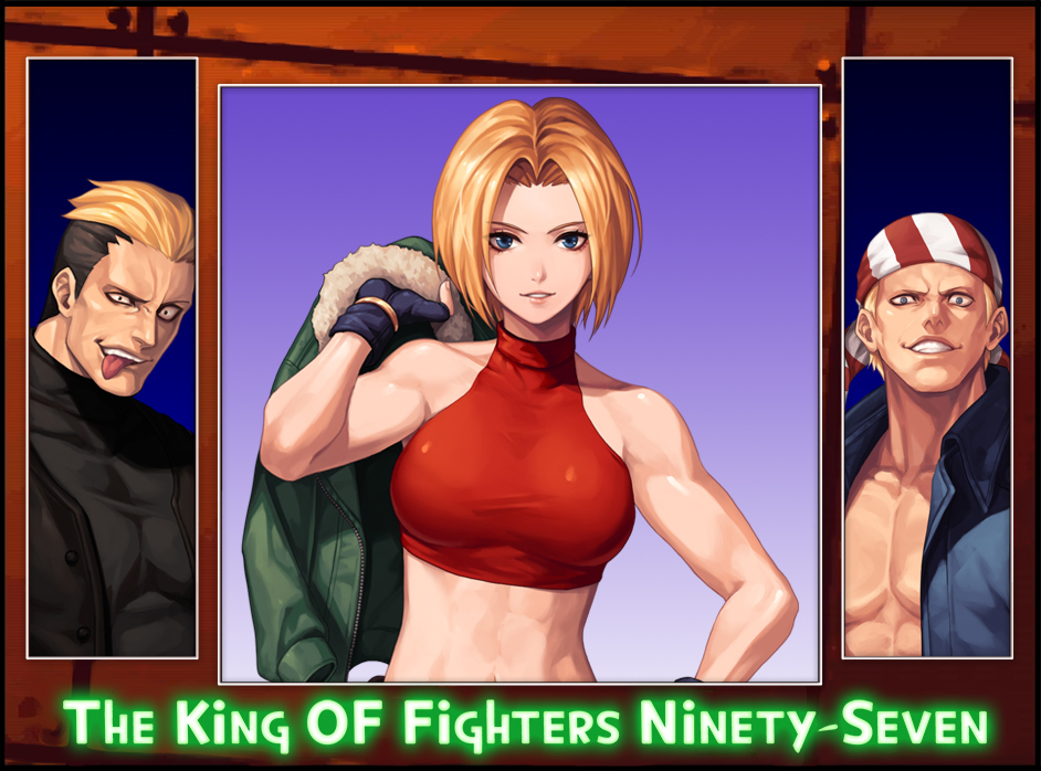 This is a pixiv picture whose title is KOF97 97スペシャルチーム.