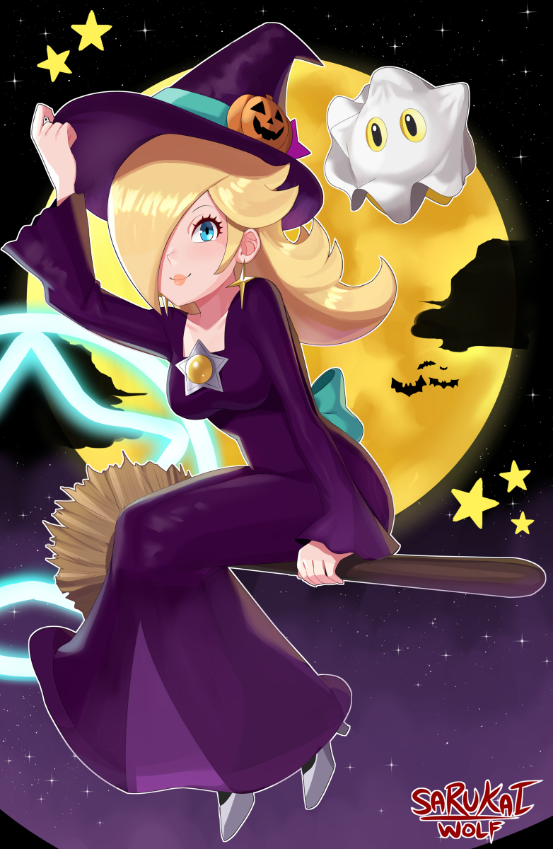 This is a pixiv picture whose title is Witch Rosalina.