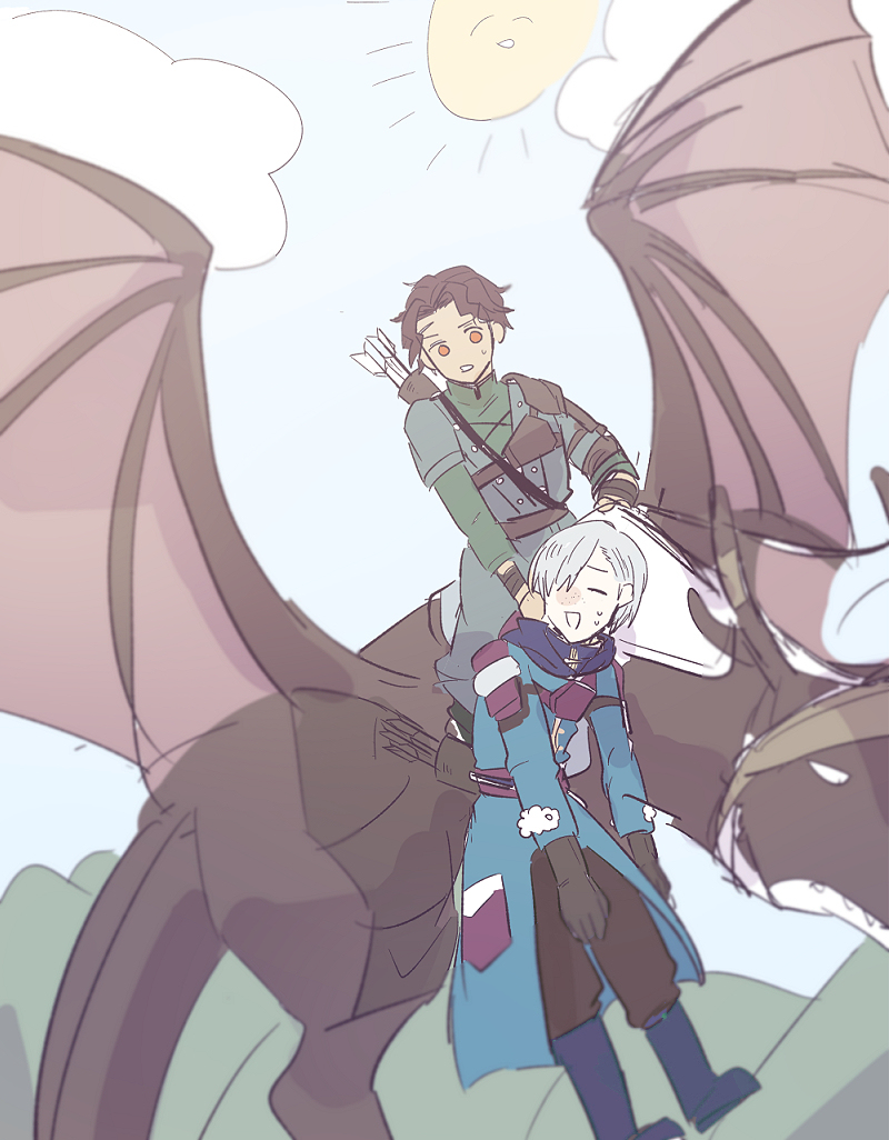 This is a pixiv picture whose title is 風花雪月log.